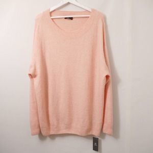 Woolen Bloom Light Pink Soft Knit Sweater Size XXL